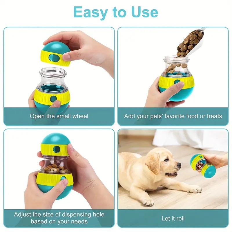Interactive Dog Snack Dispense - Dog Puzzle Feeder Toy recension och pris