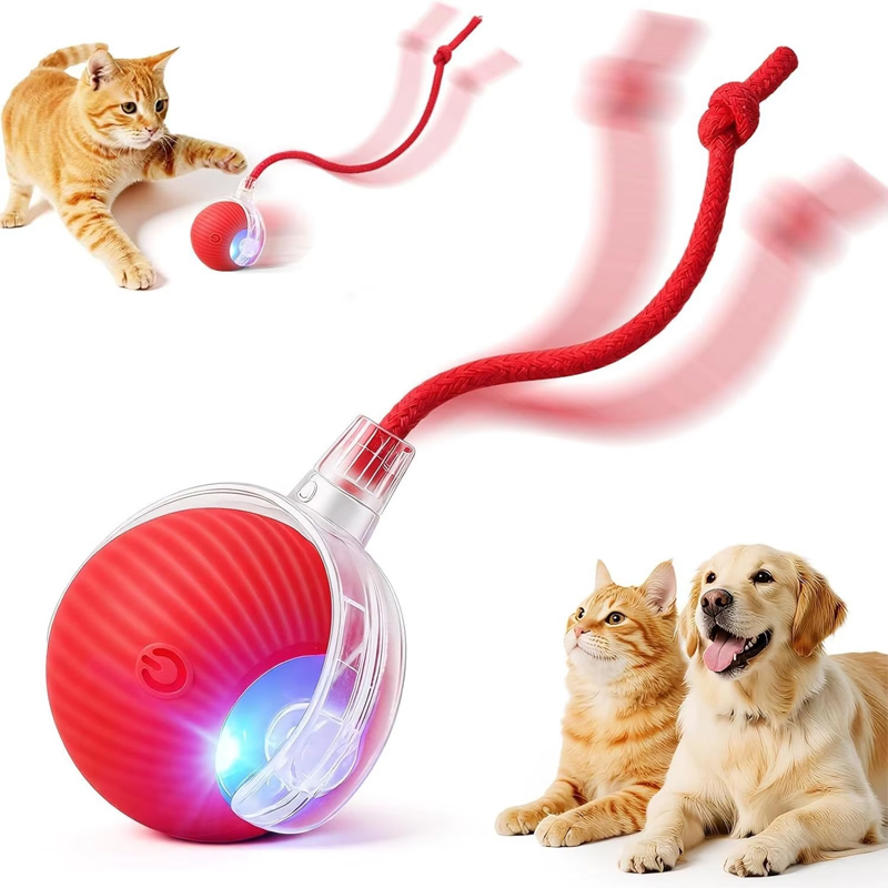 New Dog Interactive Ball Toy A - Automatic Moving Dog Ball recension och pris